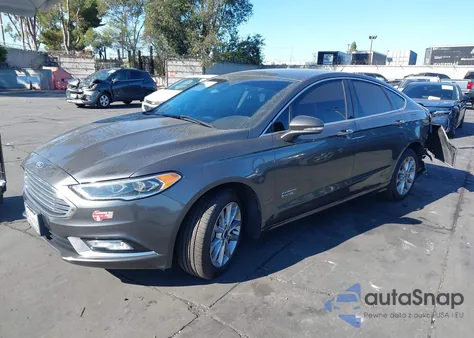 2017 Ford Fusion Energi Se Luxury из США, поврежденный, VIN 3FA6P0PU9HR329389